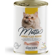 Motto Yetişkin Kediler Için Tavuklu Konserve 400 gr