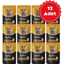 Reflex Plus Britsh Shorthair Yetişkin Kedi Konservesi 85GR x 12 Adet