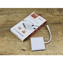 Asitan Kelepir Fırsatlar 5 In 1 Type-C To 4K Hdmı USB 3.0 Dönüştürücü Mac ile Uyumlubook Pro 2015 2