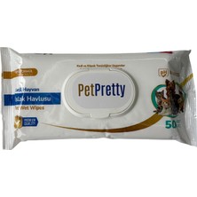 Flip Petpretty Evcil Hayvan Islak Havlu 50Lİ