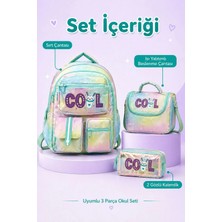 Kadin Omuz Cantasi Bolmeli Galb Leather Yesil