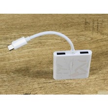 Asitan Kelepir Fırsatlar 5 In 1 Usb-3.0 Type-C Hub Mac ile Uyumlubook Chromebook Huawei Uyumlu Multi Çevi