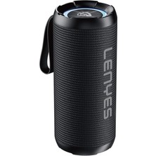 Asitan S871 Rgb Işıklı Taşınabilir Su Geçirmez Tws Bluetooth Hoparlör, Siyah