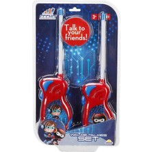Budi Walkie Talkie Süper Kahraman Temalı Telsiz Seti