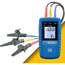 Sevgift Cem DT-901 Faz Sırası Ölçüm Cihazı