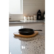Bambum Pade - Yuvarlak Sahan 12 cm Bambu Altlık