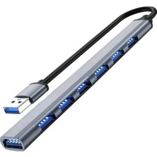 Asitan USB 3.0 To USB 2.0 Port Çoğaltıcı Hub 7in1 Otg Adaptör 6lı USB Çoklayıcı -FC445