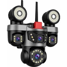 Asitan O-Kam Pro OK-231PLUS Premium 4 Lensli 12 Mp Wifi Ptz Güvenlik Kamerası