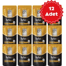Reflex Plus Scottish Fold Yetişkin Kedi Pouch Mama 85GR x 12 Adet