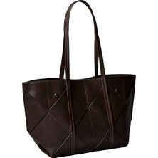 Calvin Klein Kahverengi Kadın Omuz Çantası Woven Medıum Carryall