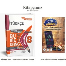 Günay Yayınları 8. Sınıf - Bumerang Etkinlikli Türkçe (+Seviye Tespit Uygulama Hediyeli)