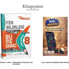 Günay Yayınları 8. Sınıf - Bumerang Etkinlikli Fen Bilimleri (+Seviye Tespit Uygulama Hediyeli)