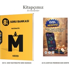 Hız Yayınları 8. Sınıf Matematik Soru Bankası (+Seviye Tespit Uygulama Hediyeli)
