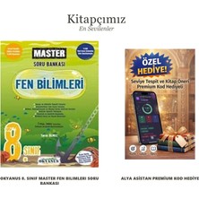 Okyanus Yayınları 8. Sınıf Master Fen Bilimleri Soru Bankası (+Seviye Tespit Uygulama Hediyeli)