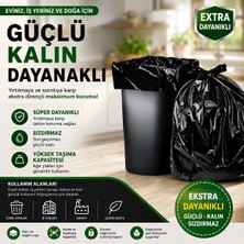 Ambalaj Evi Taşınma ve Nakliye Jumbo Boy Kalın Siyah Dökme Çöp Poşeti (80 x 110 Cm) 1 kg