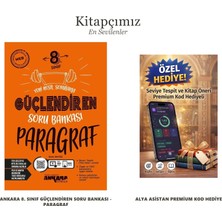 Ankara Yayıncılık Ankara Yayınları 8. Sınıf Güçlendiren Soru Bankası - Paragraf (+Seviye Tespit Uygulama Hediyeli)