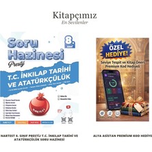 Nartest Yayınevi Nartest Yayınları 8. Sınıf Prestij T.c. Inkılap Tarihi ve Atatürkçülük Soru Hazinesi (+Seviye Tespit Uygulama Hediyeli)