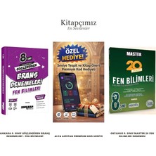 Ankara Yayıncılık Ankara Yayınları ve Okyanus 8. Sınıf Fen Bilimleri Seti (+Seviye Tespit Uygulama Hediyeli)