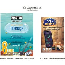 Okyanus Yayınları 8. Sınıf Master Türkçe Soru Bankası (+Seviye Tespit Uygulama Hediyeli)
