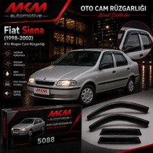Mkm Fiat Siena (1998-2002) Uyumlu 4'lü Mugen Cam Rüzgarlığı Takımı