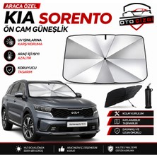 OtoÇizgi Kia Sorento Şemsiye Tip Ön Cam Güneşliği Katlanabilir Uv Korumalı Araç Cam Güneşlik