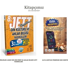 Ünlüler Yayıncılık 8.sınıf Din Kültürü ve Ahlak Bilgisi Jett Fasikülleri (+Seviye Tespit Uygulama Hediyeli)