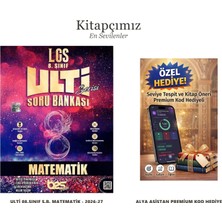 Ulti Yayınları Ulti 08.sınıf S.b. Matematik - 2026-27 (+Seviye Tespit Uygulama Hediyeli)