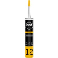 Kaia Life Selsil 12 Ayna Silikonu Şeffaf 280 ml