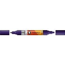 Molotow ONE4ALL Akrilik Çift Uçlu Marker Kalem 1,5-4 mm 043 Violet Dark