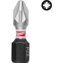 Milwaukee Bits Uç Pz2 25MM 3'lü Paket Shockwave  (4932500356)