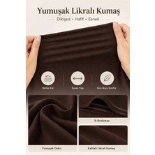 Formactive Kadın Likralı Straplez Body Acı Kahve - Uzun ve Esnek Iç Giyim & Dikişsiz Atlet 2025