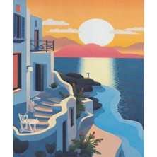 Magic Art Sayılarla Boyama Tuval 40X50 cm Bodrum