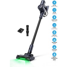 Pirantech Es-98 Kablosuz Dikey Süpürge 11 Kpa Güçlü Emiş Hepa Filtreli Şarjlı Süpürge