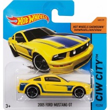 Hot Wheels - 2005 Ford Mustang Gt - Sarı - 2014 - BFG30 (1/64)
