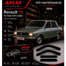 Mkm Renault 12 TS-TSW (1971-2000) Uyumlu 4'lü Cam Rüzgarlığı Takımı