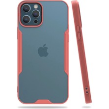 Aparim Newface Apple iPhone 12 Pro Max Kılıf Platin Silikon - Pembe