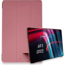 Aparim Newface Apple iPad Air 5 (2022) Kılıf Tablet Smart Kılıf - Pembe