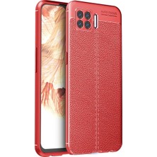 Aparim Newface Oppo A73 Kılıf Auto Focus Kapak - Kırmızı