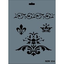 Kaia Life Rich New Seri N-134 Stencil 35X25 cm