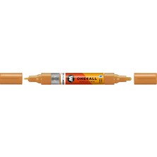 Molotow ONE4ALL Akrilik Çift Uçlu Marker Kalem 1,5-4 mm 208 Ocher Brown Light