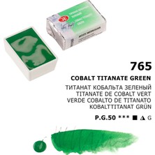 St. Petersburg White Nights Extra-Fine Tam Tablet Sulu Boya 2.5 ml Cobalt Titanate Green 765