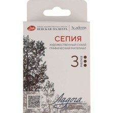 St. Petersburg Ladoga Chalk Çizim Tebeşiri 3lü Sepia 2721422306