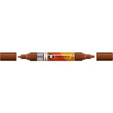 Molotow ONE4ALL Akrilik Çift Uçlu Marker Kalem 1,5-4 mm 092 Hazelnut Brown