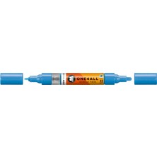Molotow ONE4ALL Akrilik Çift Uçlu Marker Kalem 1.5-4 mm Shock Blue Middle 161