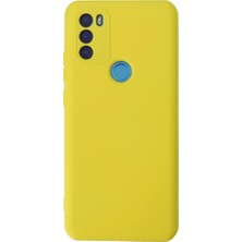 Aparim Newface General Mobile Gm 21 Plus Kılıf Nano Içi Kadife Silikon - Sarı