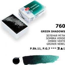 St. Petersburg White Nights Extra-Fine Tam Tablet Sulu Boya 2.5 ml Green Shadows 760