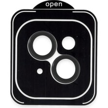Aparim Joko Apple iPhone 13 Pvd Metal Kamera Lens - Siyah