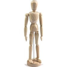 Lutart Ahşap Model Manken 14 cm
