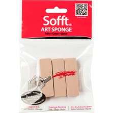 Panpastel Ultra Soft Artist Pastel Boya Süngeri Flat 3 Adet 61022