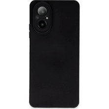 Aparim Newface Realme 12 Lite Kılıf Nano Içi Kadife Silikon - Siyah
